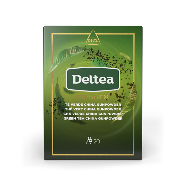 Deltea Thé Vert China Gunpowder 20 Pyramides