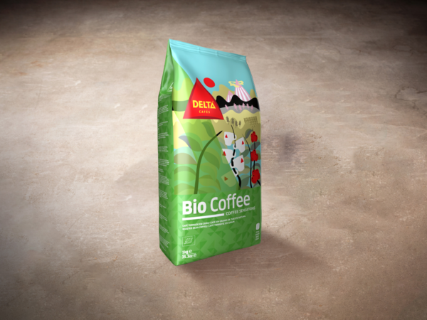 Delta Cafés Bio Coffee, Café grain
