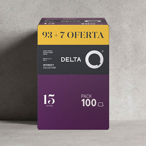 Delta Q Mythiq Pack 93+7 Capsules Offerts