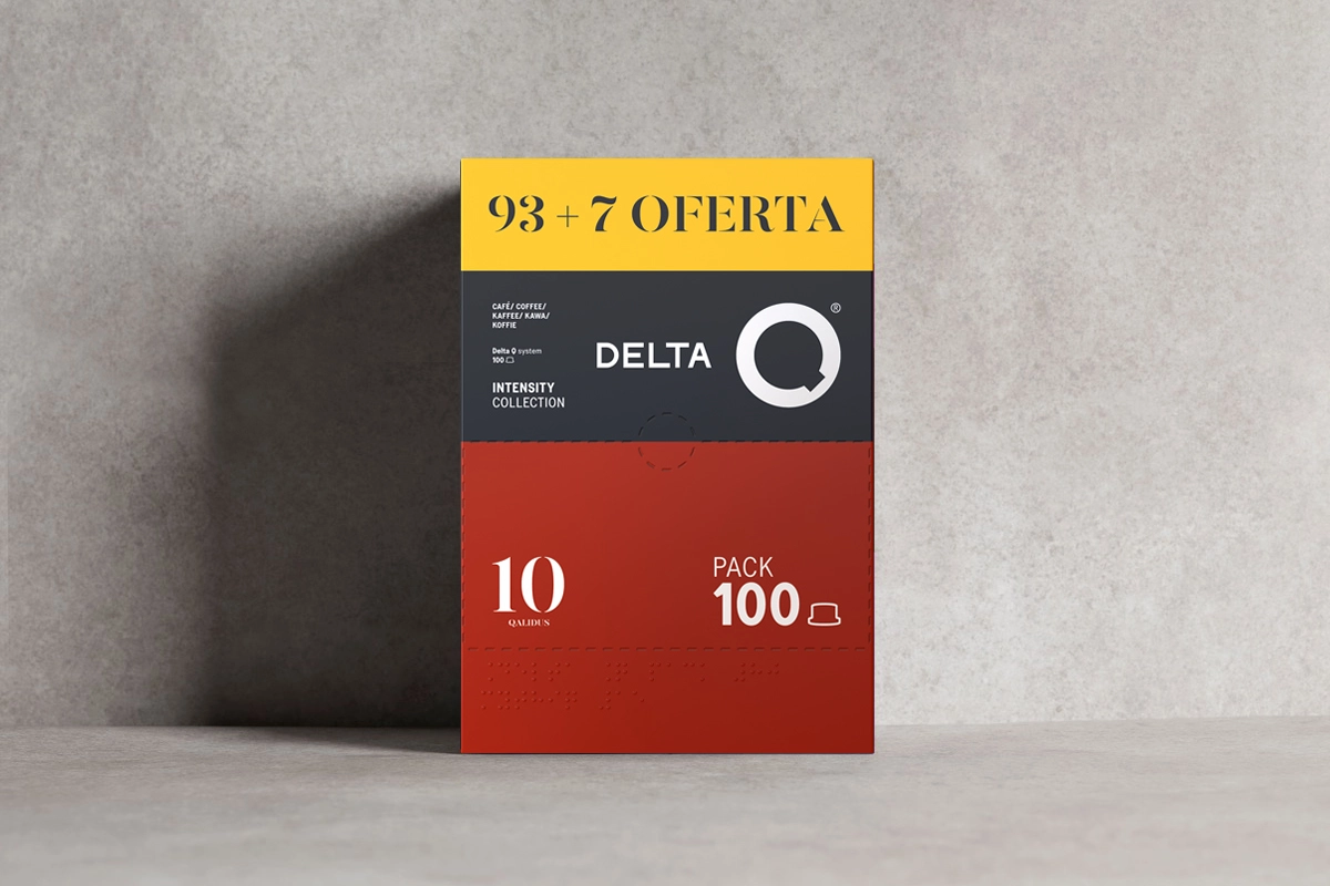 Delta Q Qalidus Pack 93+7 Capsules Offerts